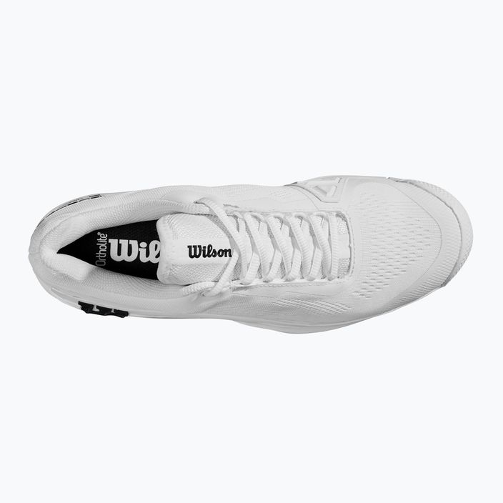 Pánska tenisová obuv Wilson Rush Pro 4.0 white/white/black 12