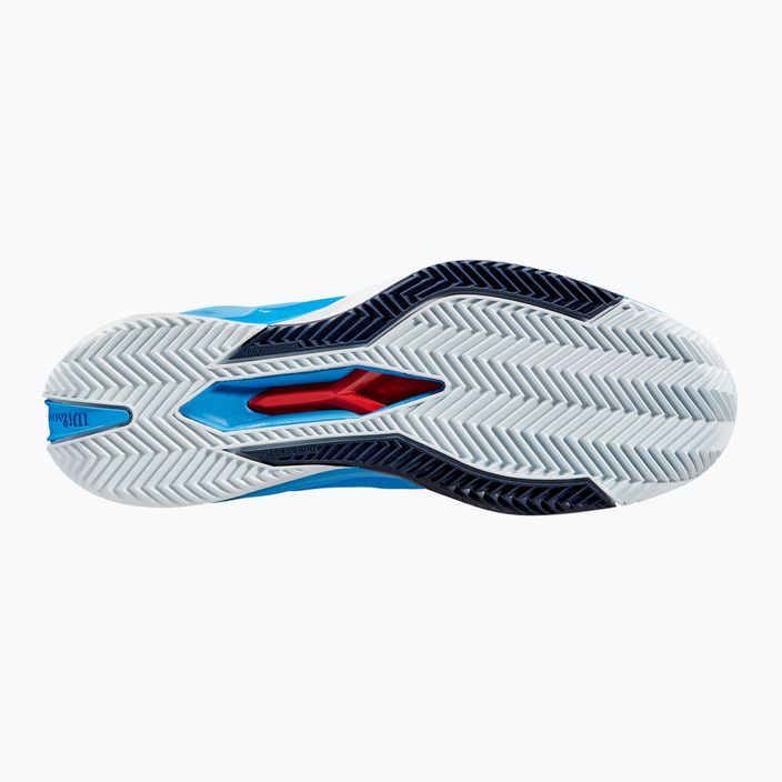 Pánska tenisová obuv Wilson Rush Pro 4.0 Clay french blue/white/navy blazer 13