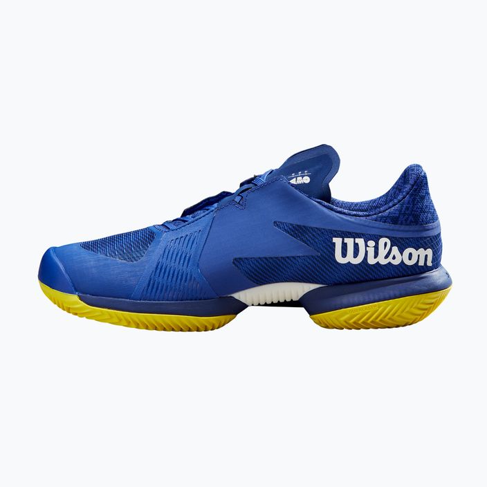Pánska tenisová obuv Wilson Kaos Swift 1.5 Clay bluing/sulphur spring/blue print 10