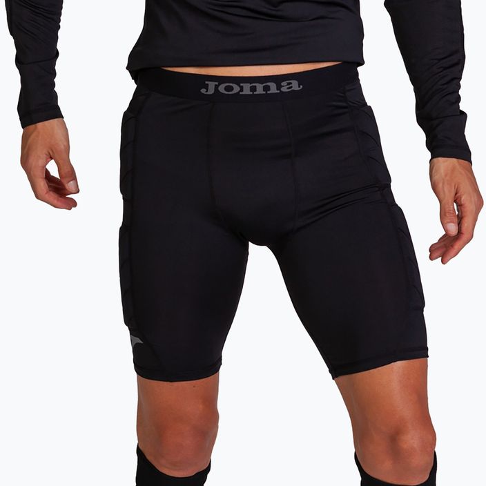Detské futbalové šortky Joma Goalkeeper Protec black 100010.100 7