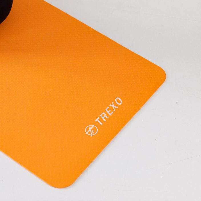 TREXO podložka na jogu TPE 6 mm oranžová YM-T01P 10