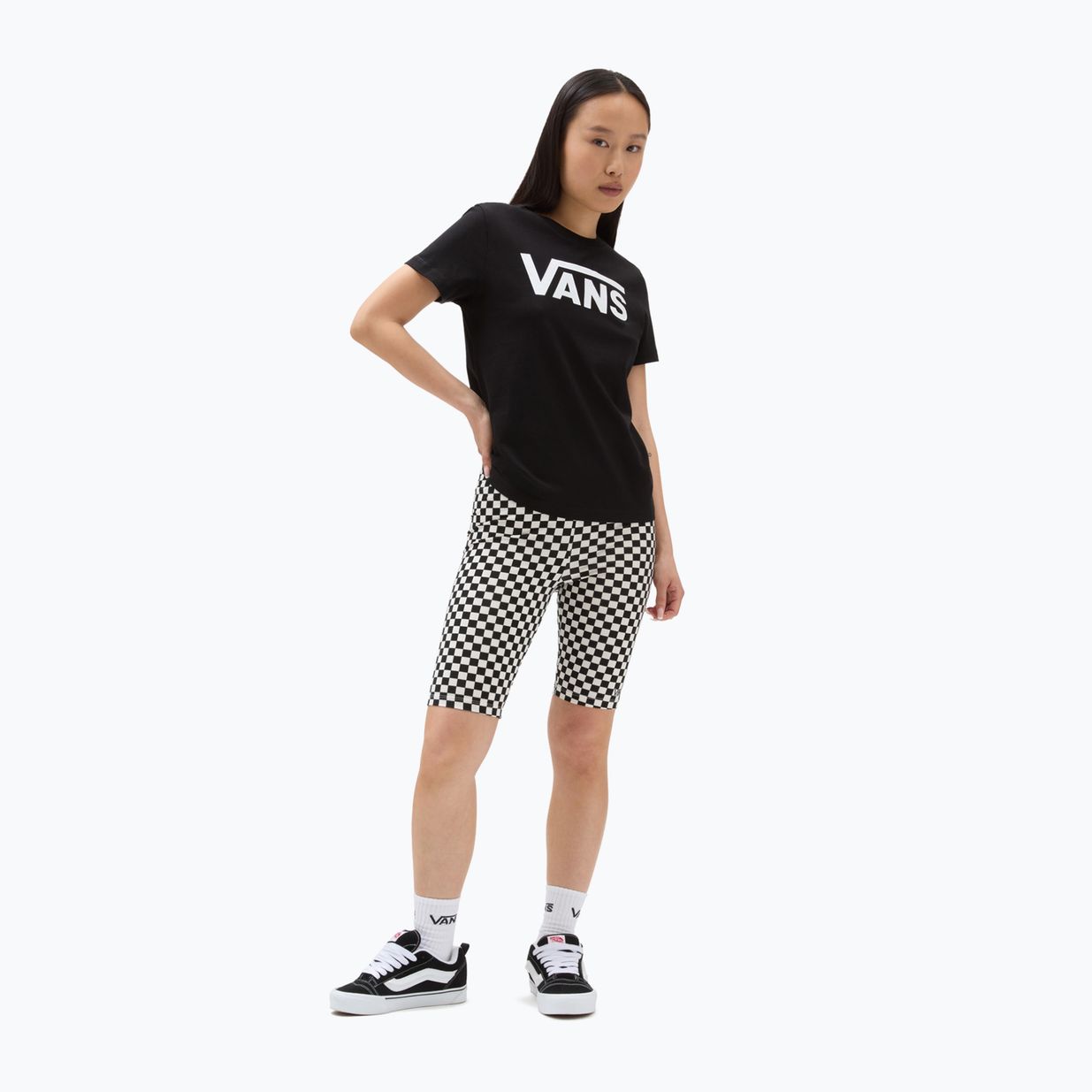 Dámske tričko Vans Wm Flying V Crew Tee black 2