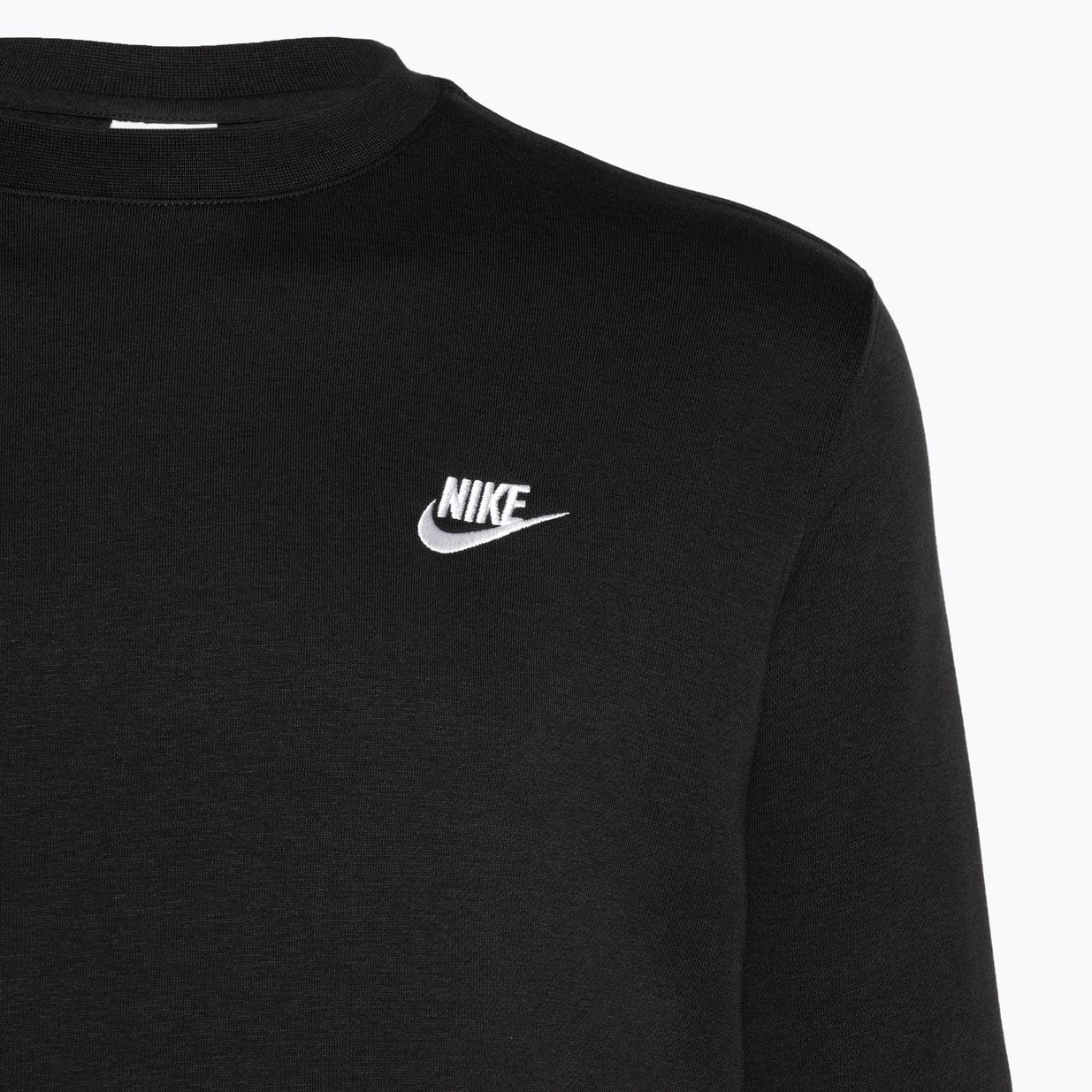 Pánska mikina Nike Sportswear Club Fleece Crew black/white 3