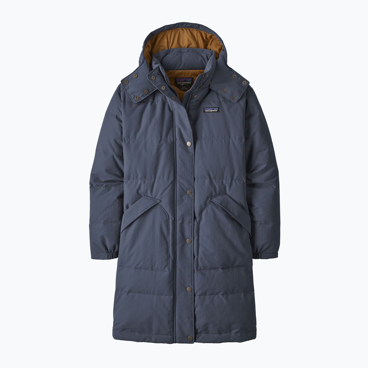 Dámsky páperový kabát Patagonia Downdrift Parka smolder blue 8