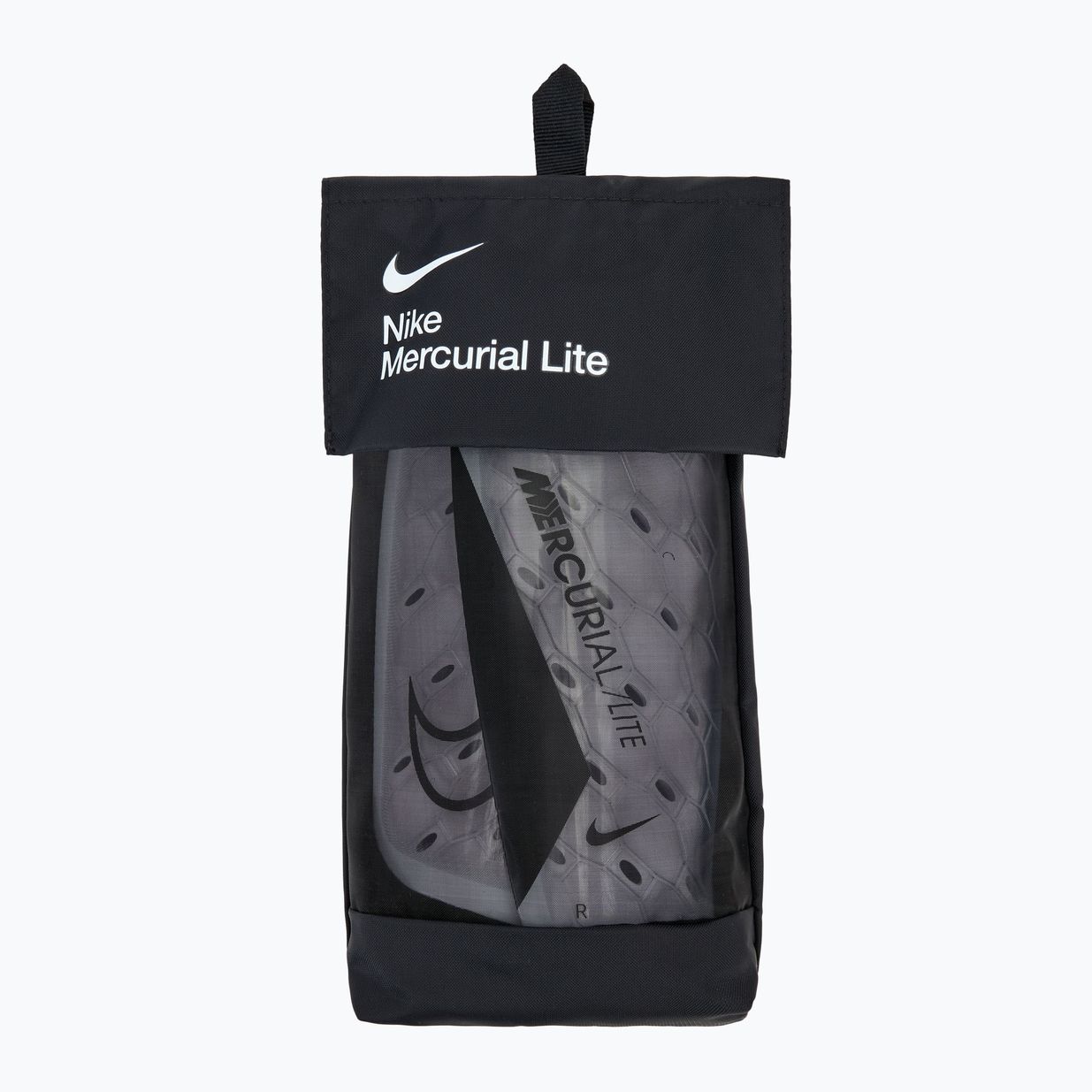 Futbalové chrániče Nike Mercurial Lite white /white / black 5