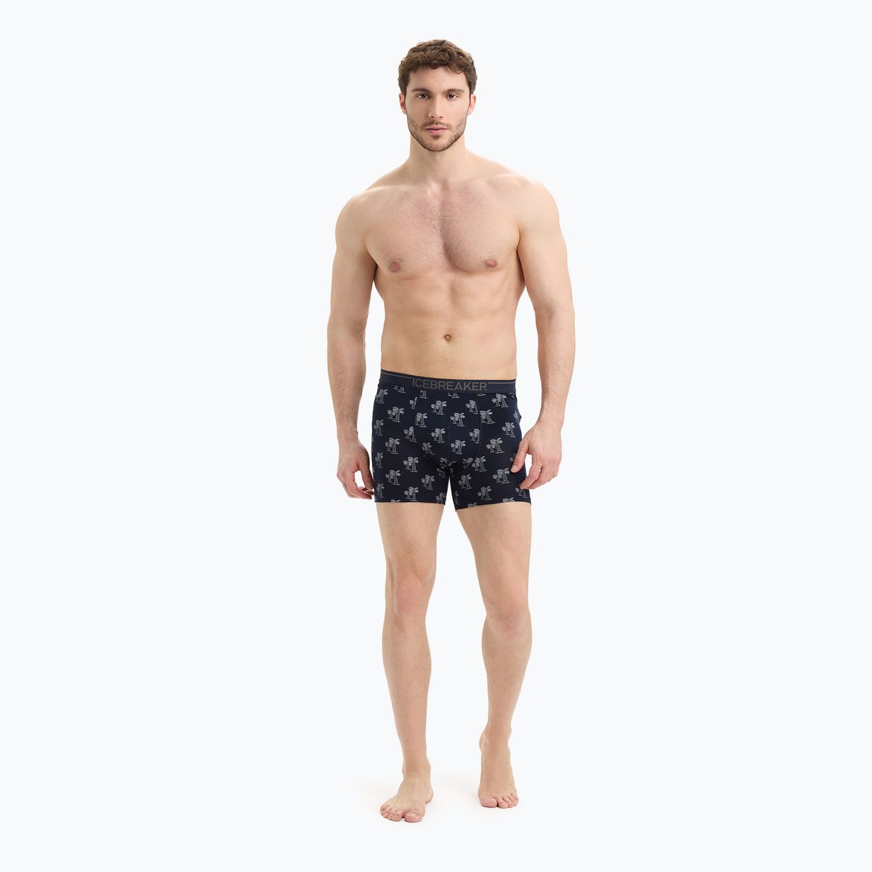 Pánske termo boxerky Icebreaker Anatomica navy blue 103029 5