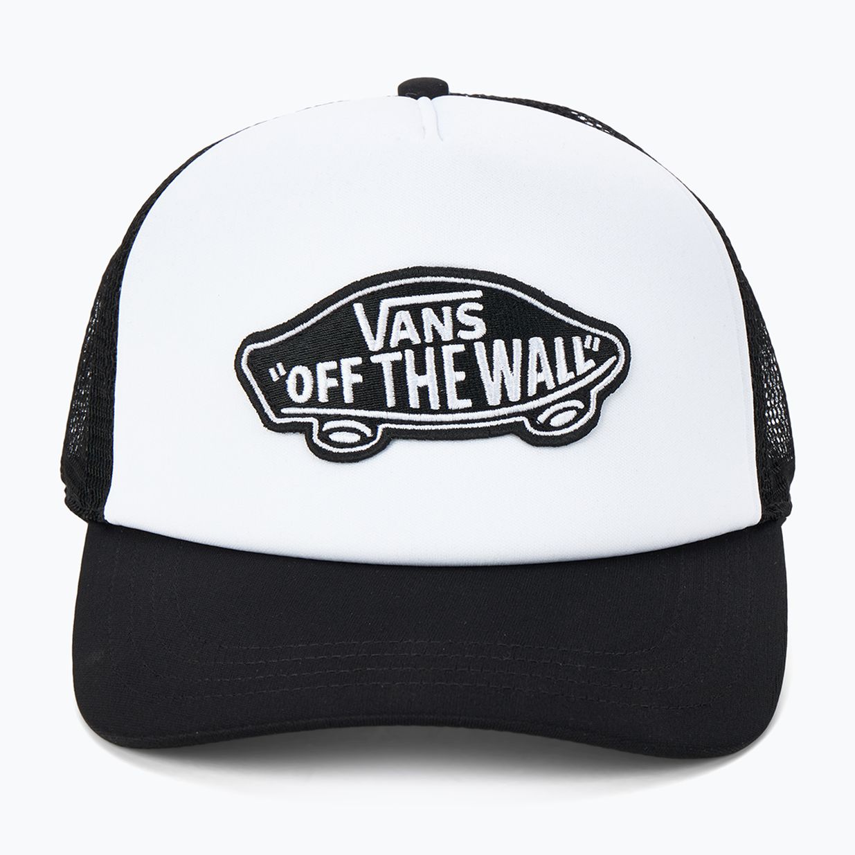 Pánska šiltovka Vans Classic Patch Curved Bill Trucker cap black/white 2