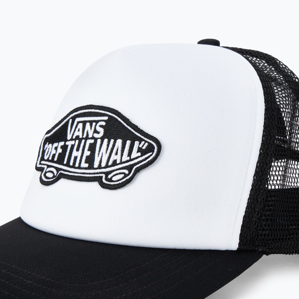 Pánska šiltovka Vans Classic Patch Curved Bill Trucker cap black/white 4