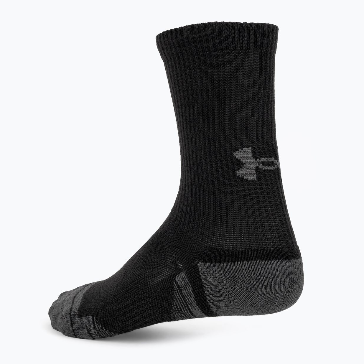 Ponožky Under Armour Performance Tech 3ks Crew black/black/jet gray 3