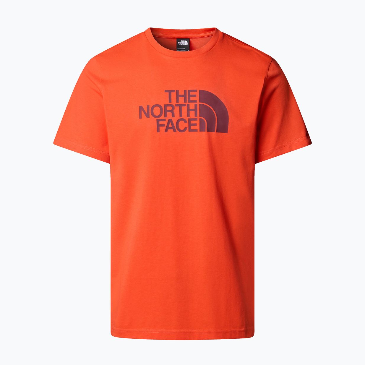 Pánske tričko The North Face Easy crimson orange/alpine plum 4