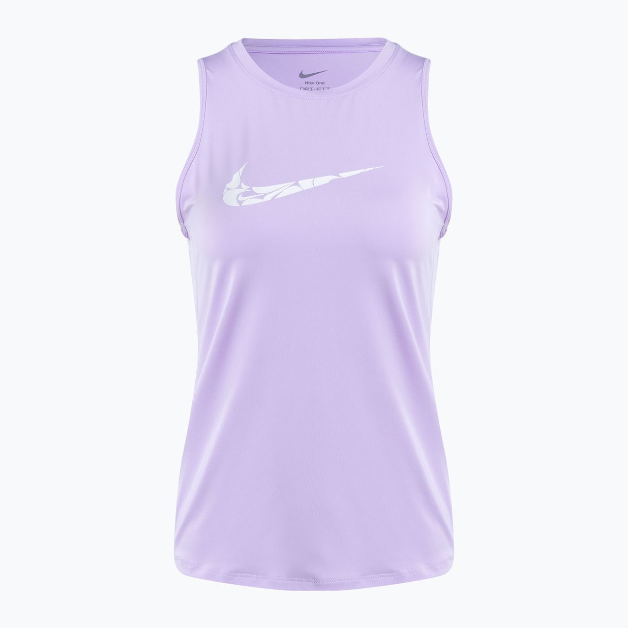 Dámske bežecké tielko Nike One Graphic TT lilac bloom/white