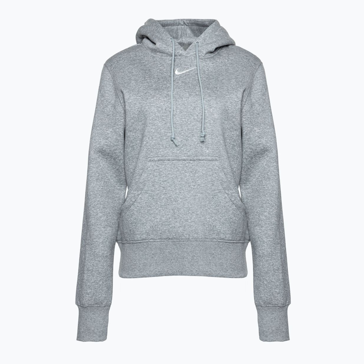 Dámska mikina Nike Sportswear Phoenix Fleece tmavo šedá heather/sail