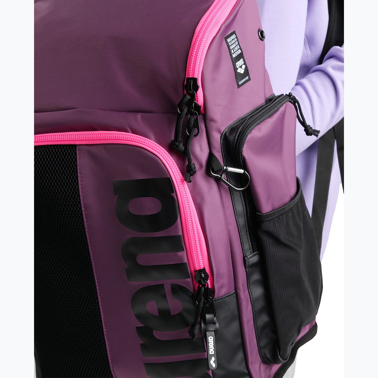 Batoh arena Spiky III 45 l plum/neon pink 11