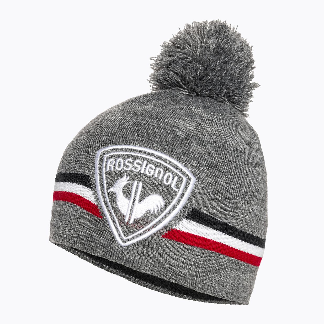 Pánska zimná čiapka Rossignol Rooster Pompon heather grey 3