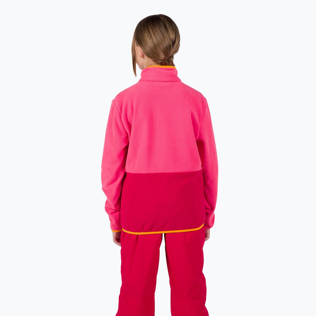 Detská mikina Rossignol Jr Strawpile Fleece Fz tea rose 3