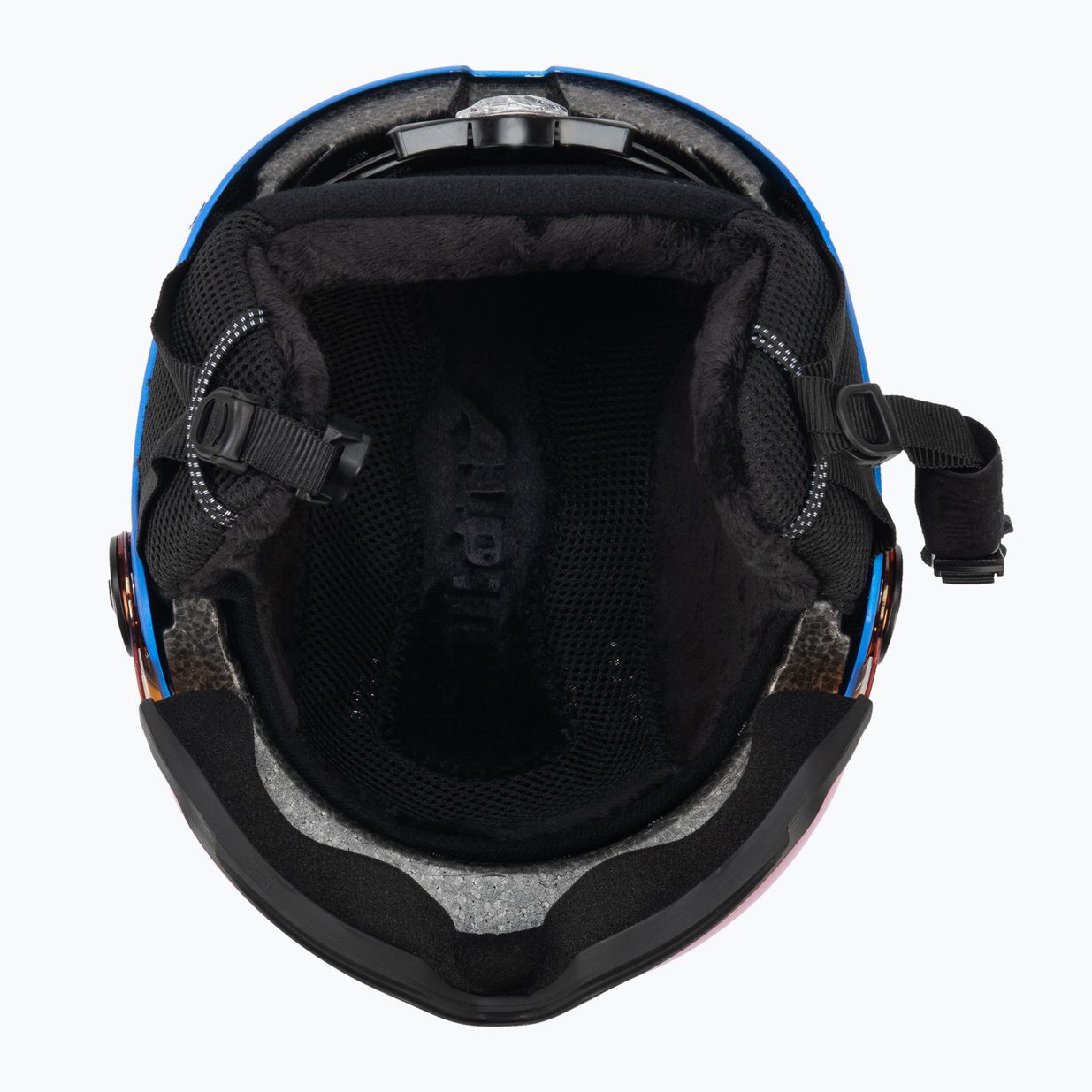 Detské lyžiarske prilby Alpina Zupo Visor Q-Lite blue matt 5