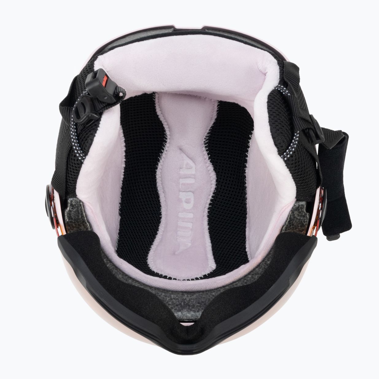 Detské lyžiarske prilby Alpina Zupo Visor Q-Lite rose matt 5