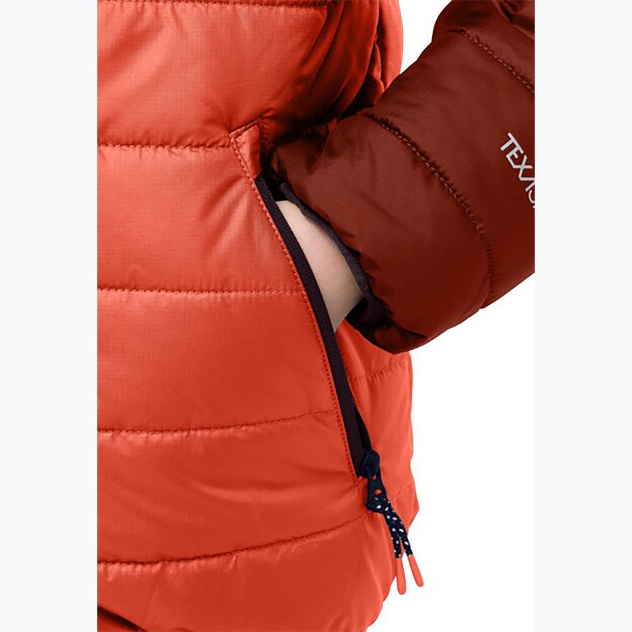 Detská páperová bunda Jack Wolfskin Zenon coral orange 3