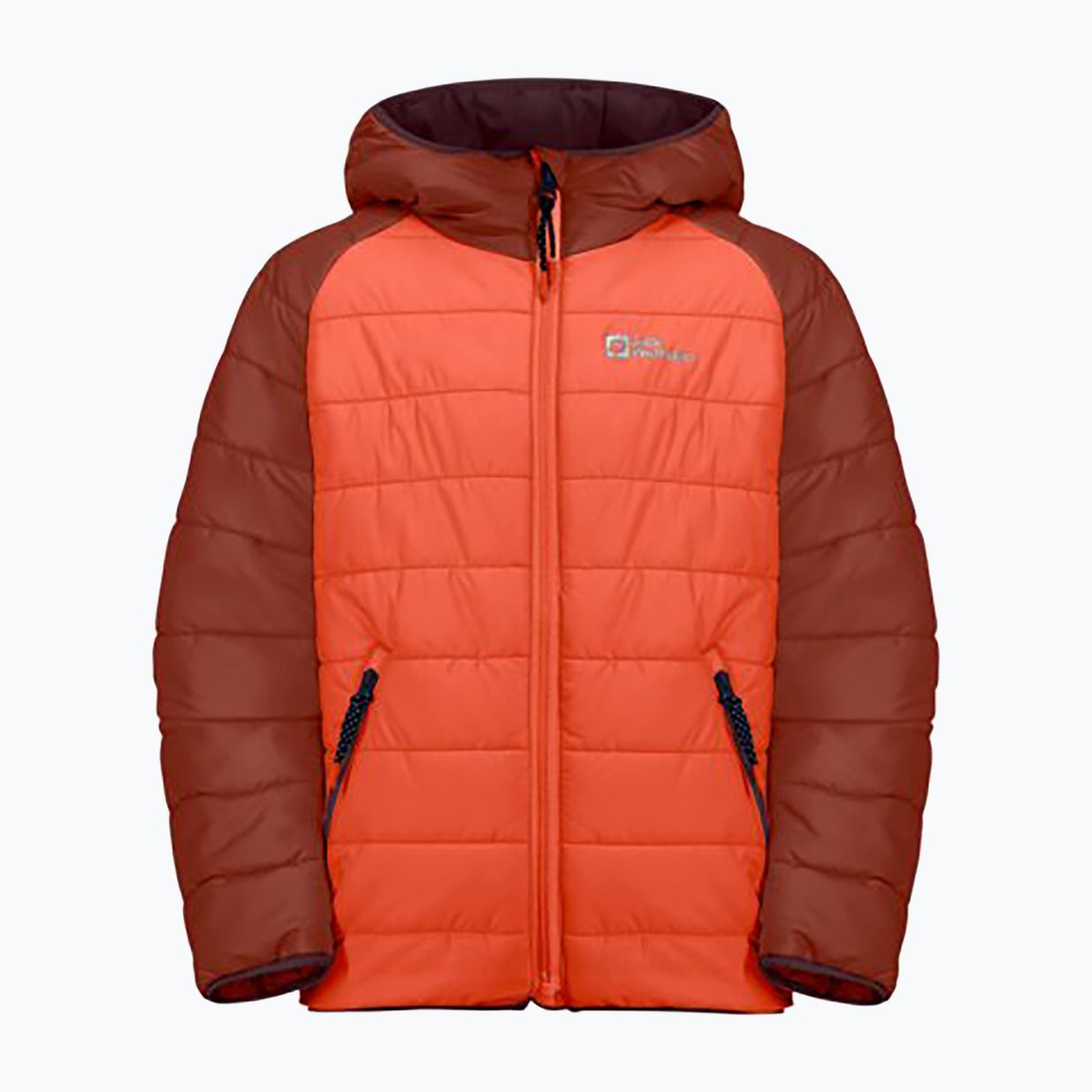 Detská páperová bunda Jack Wolfskin Zenon coral orange 4