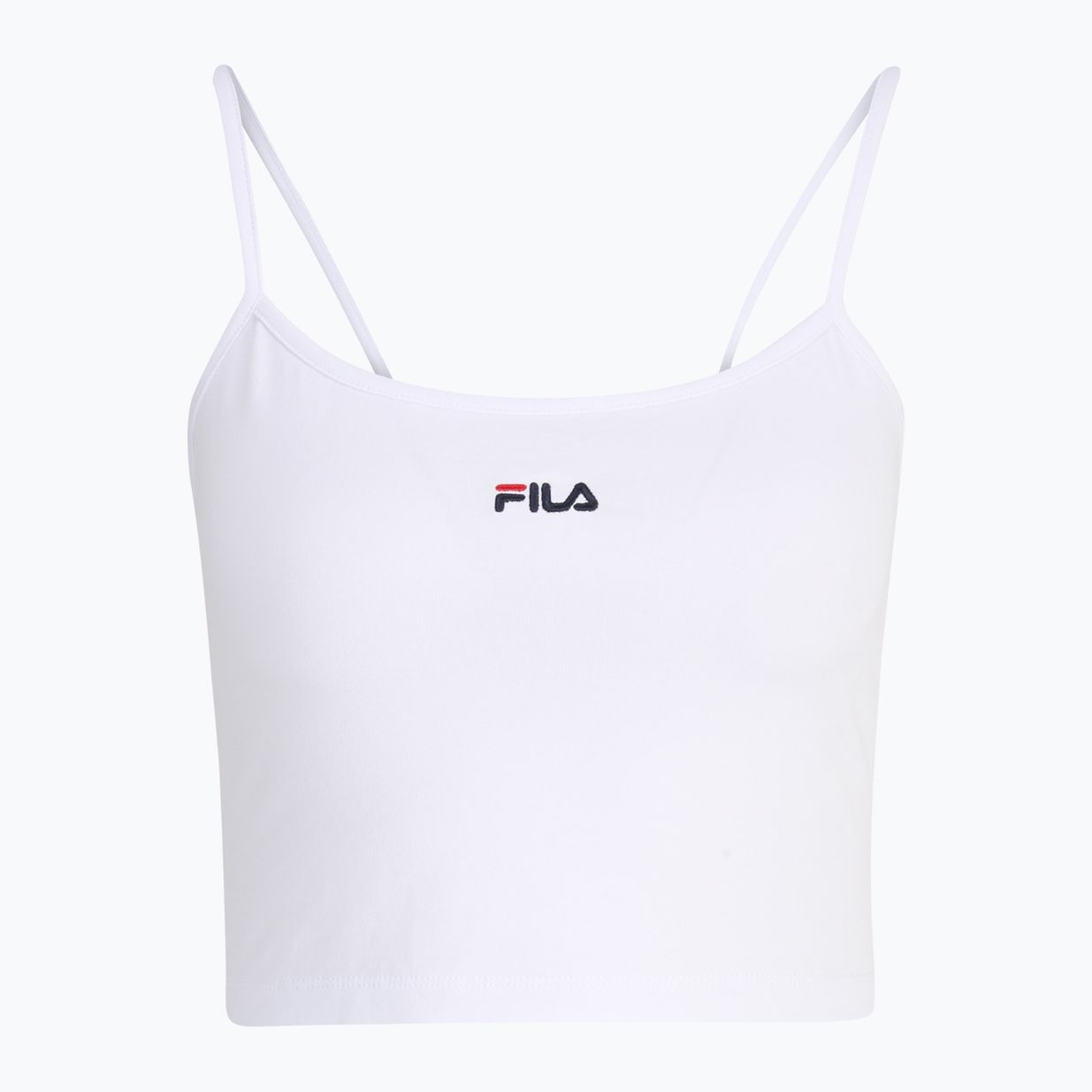 Dámske tričko FILA Loni Cropped Spaghetti bright white 6