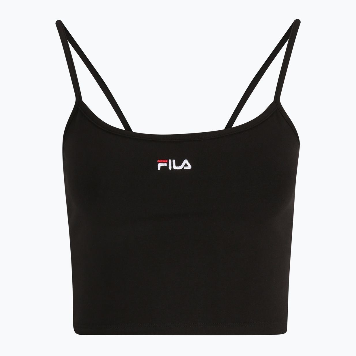 Dámske tričko FILA Loni Cropped Spaghetti black 5