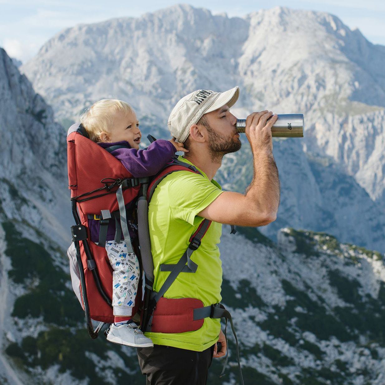 Turisická fľaša Esbit Pictor z nehrdzavejúcej ocele 550 ml 9