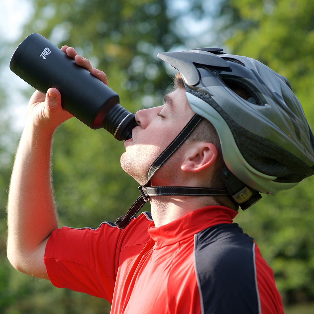 Turisická fľaša Esbit Pictor z nerezovej ocele 550 ml čierna 10