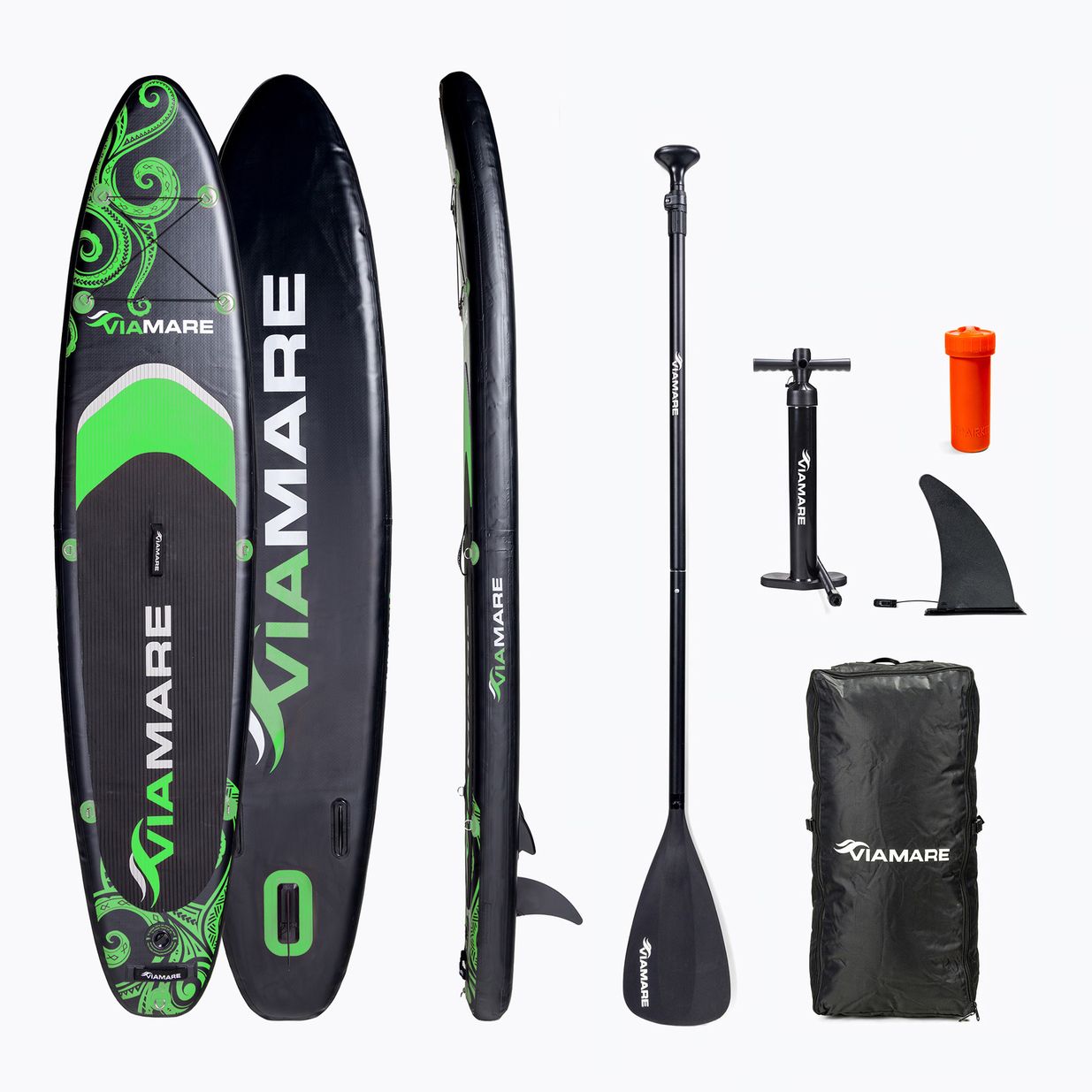 SUP doska Viamare S 3,30 m čierna 1123060