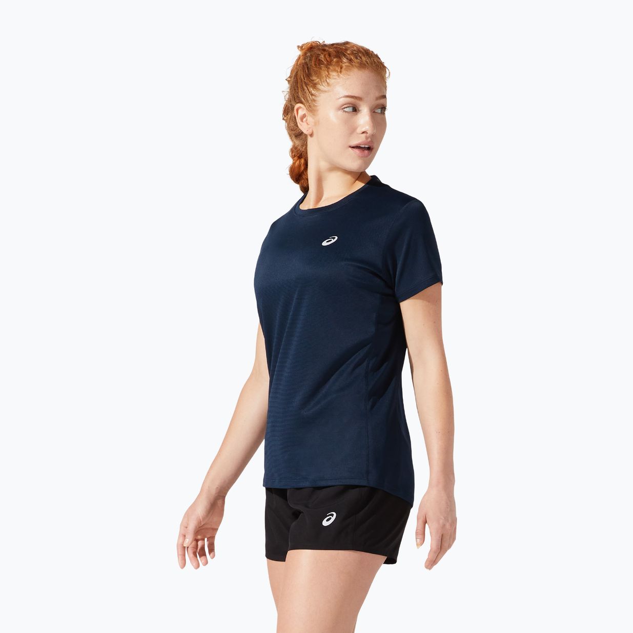 Dámske bežecké tričko ASICS Core Top french blue 4