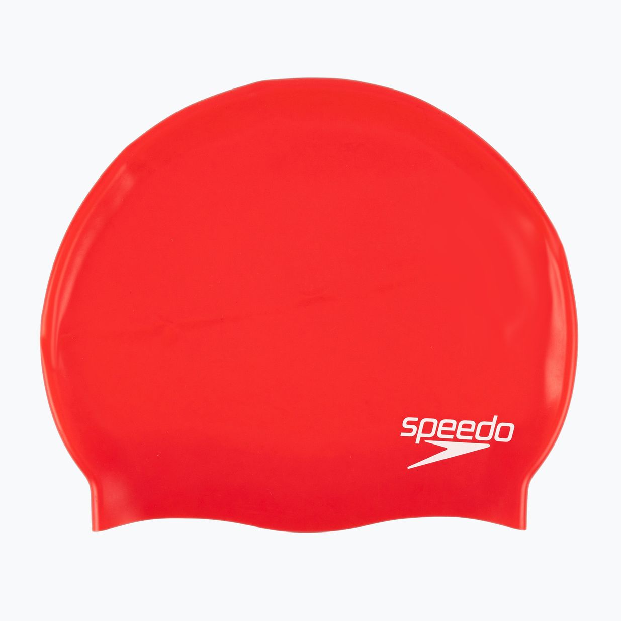 Detská plavecká čiapka Speedo Plain Flat Silicone červená 8-709931959