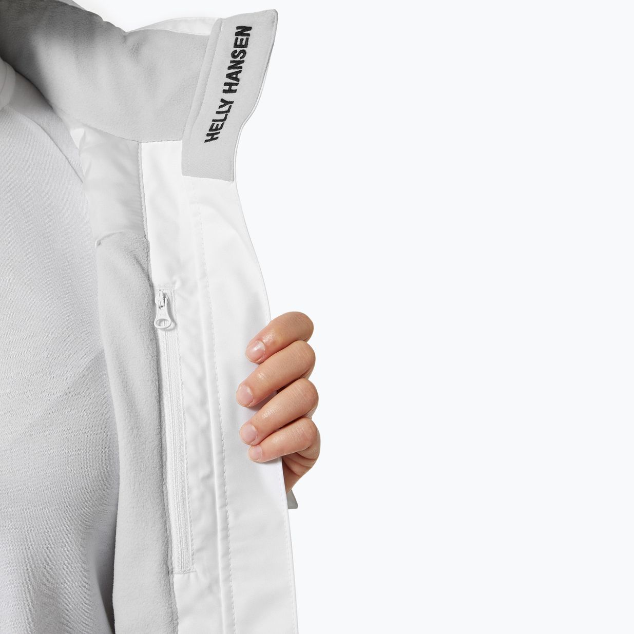 Dámska bunda Helly Hansen Crew Hooded Midlayer 2.0 white 5