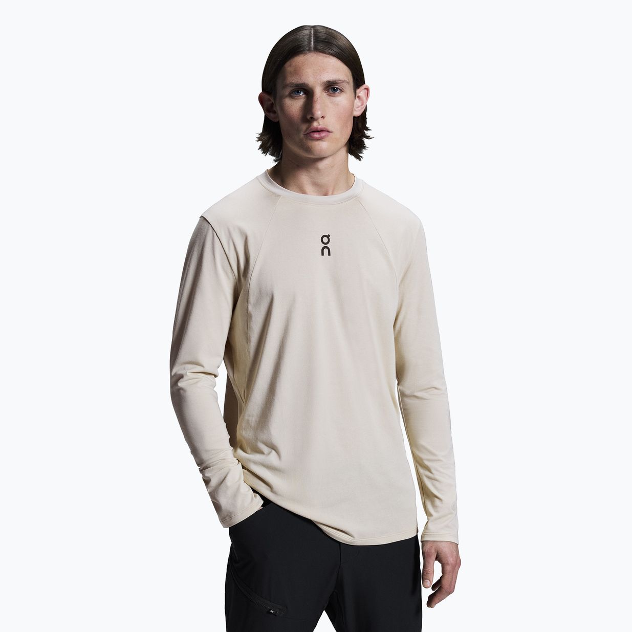 Pánske oblečenie On Running Trek Long-T sand Longsleeve 4