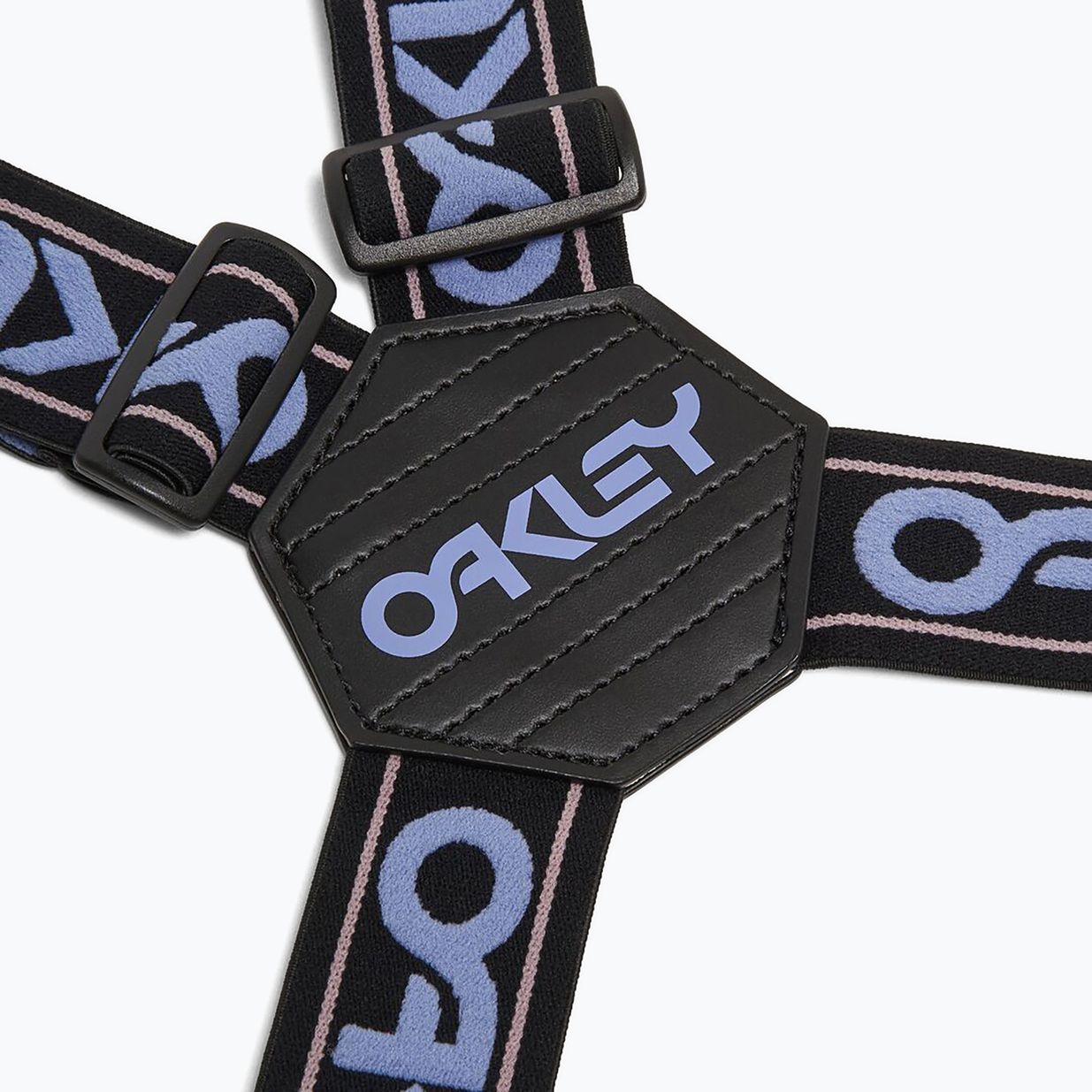 Traky do nohavíc  Oakley Factory Suspenders blackout/new lilac 2