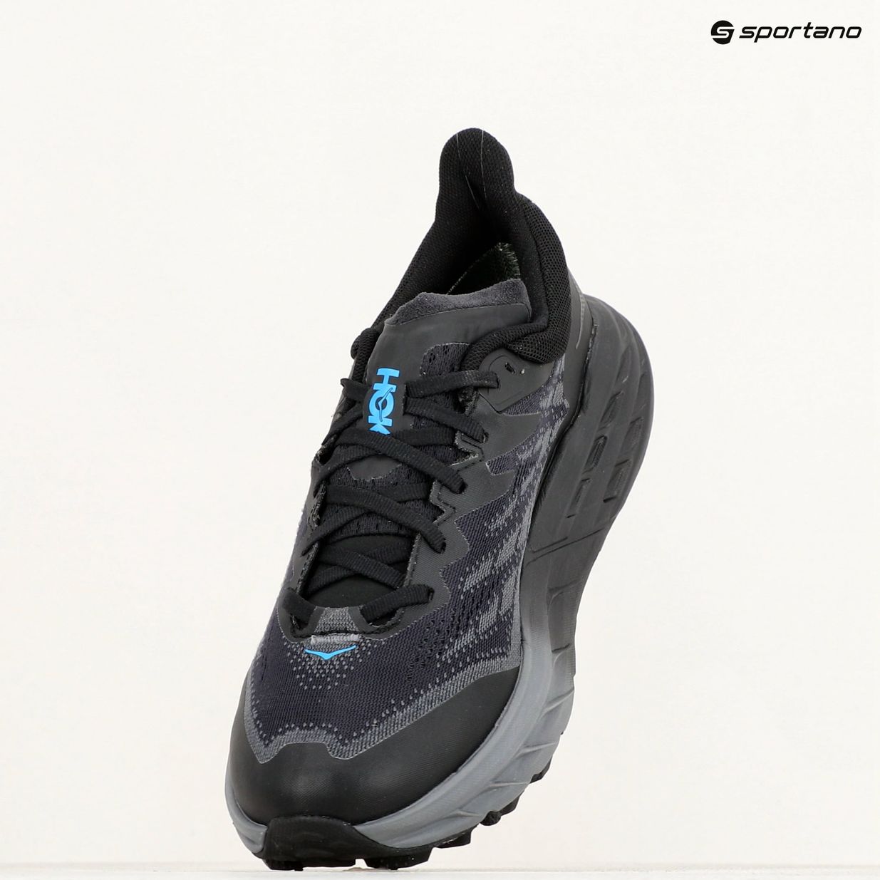 Pánska bežecká obuv HOKA Speedgoat 5 GTX Spike black/black 9