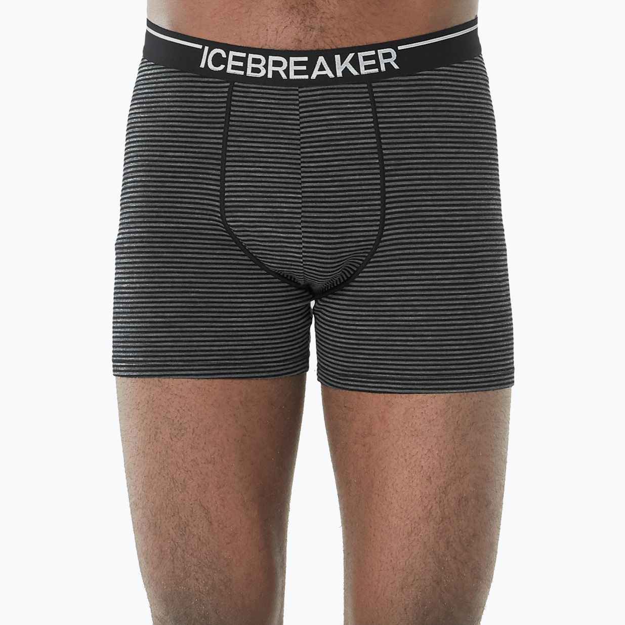 Pánske termo boxerky Icebreaker Anatomica gritstone hthr 2