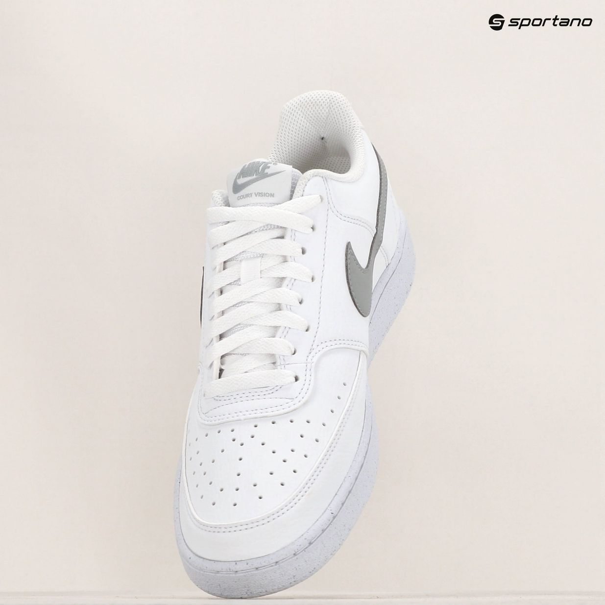 Pánska obuv Nike Court Vision Low Next Nature white/light smoke grey 9