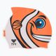TYR Charactyr Happy Fish detská plavecká čiapka oranžová LCSHFISH