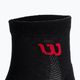 Wilson Quarter pánske tenisové ponožky 3 páry čierne WRA803102 4