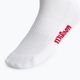 Dámske tenisové ponožky Wilson No Show 3 páry biele WRA803301 4