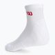 Wilson Quarter pánske tenisové ponožky 3 páry biele WRA803101 3