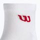 Wilson Quarter pánske tenisové ponožky 3 páry biele WRA803101 4