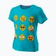 Detské tenisové tričko Wilson Emoti-Fun Tech Tee modré WRA807903 5