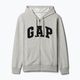 Pánska mikina GAP Heritage French Terry Fullzip Logo light heather grey 5