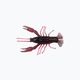 Relax Crawfish 1 Laminovaná gumová nástraha 8 ks čierno-červené trblietky super červená CRF1