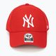 47 Značka MLB New York Yankees MVP SNAPBACK červená baseballová čiapka 4