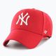 47 Značka MLB New York Yankees MVP SNAPBACK červená baseballová čiapka 5
