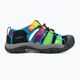 Detské trekingové sandále KEEN Newport H2 v dúhovom farebnom prevedení 2