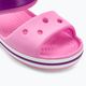 Detské sandále Crocs Crockband carnation/ametyst 7