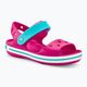 Detské sandále Crocs Crockband candy pink/pool