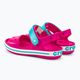 Detské sandále Crocs Crockband candy pink/pool 3